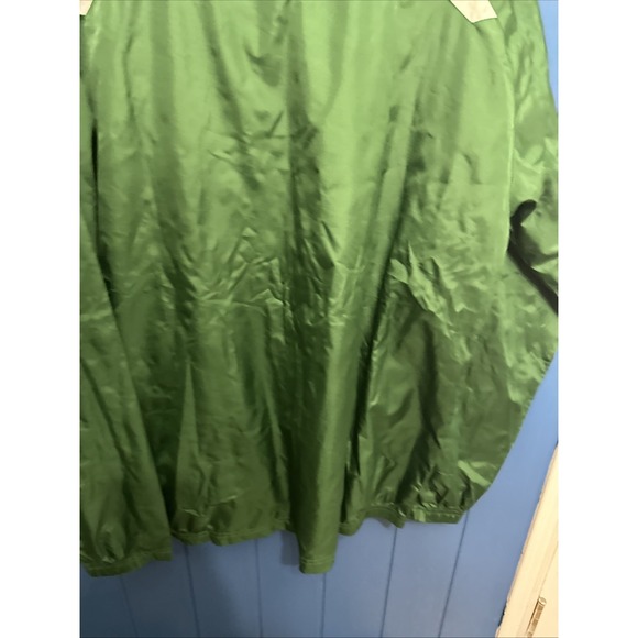 Augusta Sportswear Pullover Wind Breaker Mens Medium Green V Neck Golf - Picture 11 of 12
